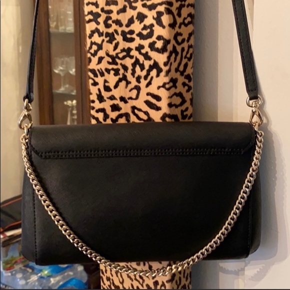 Authentic Kate Spade Leather Chain Crossbody - Picture 3 of 5